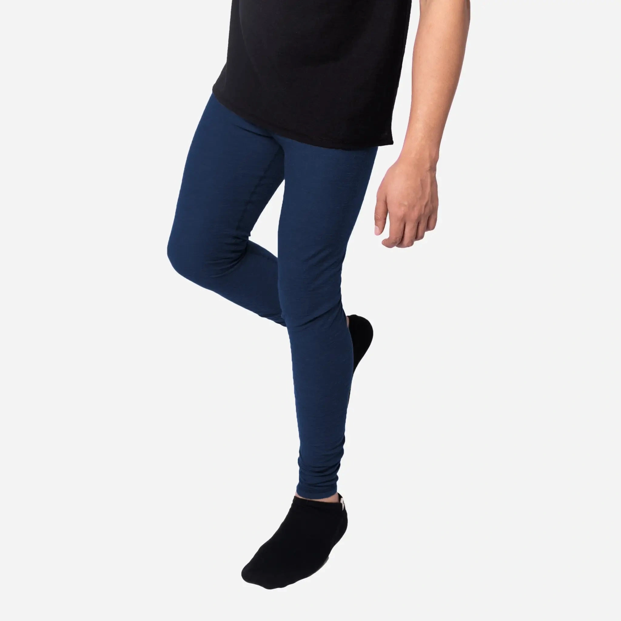 Cozy Men's Alpaca Leggings: 160 Ultralight Comfort All Day Long